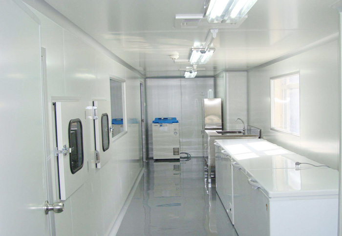 Laboratory cold room