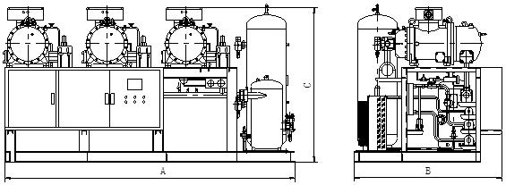 Semi-Hermetic Parallel Condensing Screw Compressor Unit (-20~-15℃)