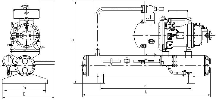 HANBELL Screw Compressor Unit - Air-Cooled (-5~5℃)