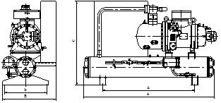 Semi-Hermetic Water Cooled Screw Compressor Unit (-5~5℃)
