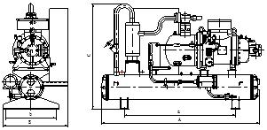Semi-Hermetic Low Temperature Storage Screw Condensing Unit (-20~-15℃)