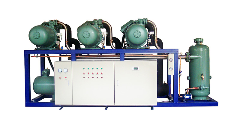 Semi-Hermetic Parallel Condensing Screw Compressor Unit (-20~-15℃)