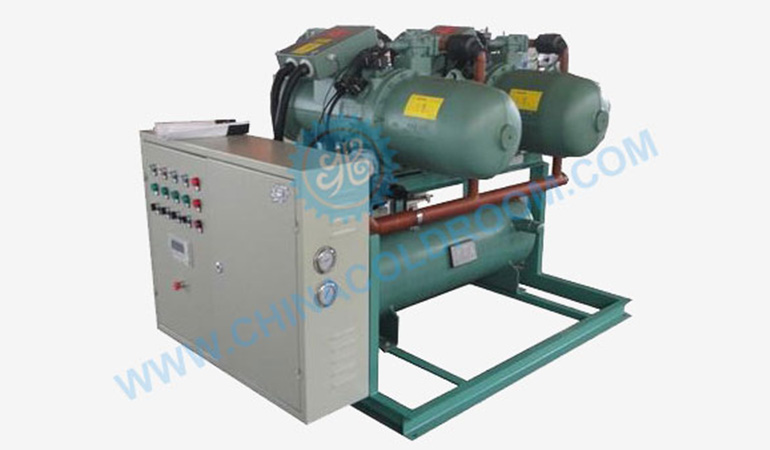 Semi-Hermetic Water Cooled Screw Compressor Unit (-5~5℃)